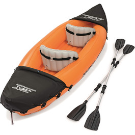 Надувний каяк Bestway Hydro-Force Lite-Rapid X2 для 2 осіб, 321x88x44 см, комплект