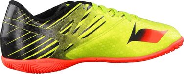 Дитячі футбольні бутси adidas Messi 15.4 Indoor для залу, 28 EU, зелені, Semi Solar Slime, Solar Red, Core Black