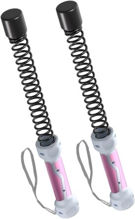 Бойові канати для фітнесу 3-1: бездротові канати для тренувань вдома та в спортзалі (рожеві)