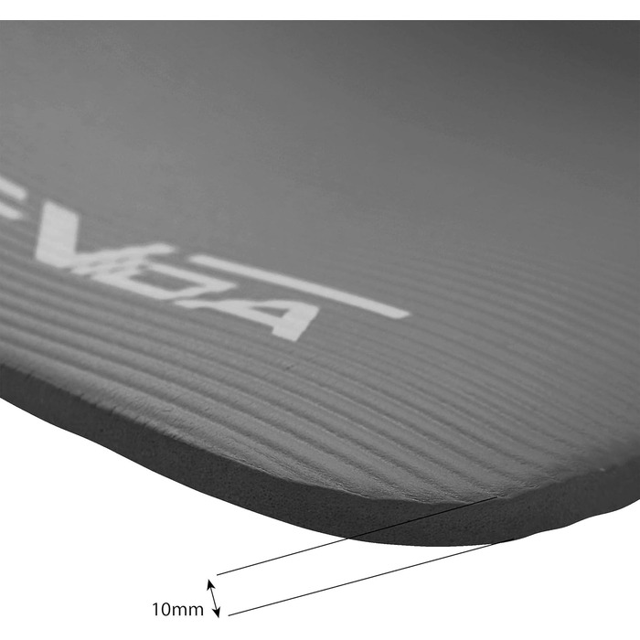 Килимок для йоги SportVida з нековзким покриттям - NBR, 180 x 60 x 1 см, для дому, з ручкою для перенесення, фітнес, 6 кольорів