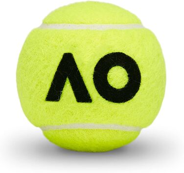 Тенісні м'ячі Dunlop Australian Open для глинистого, твердого та трав'яного покриття, 4 штуки (упаковка з 2)