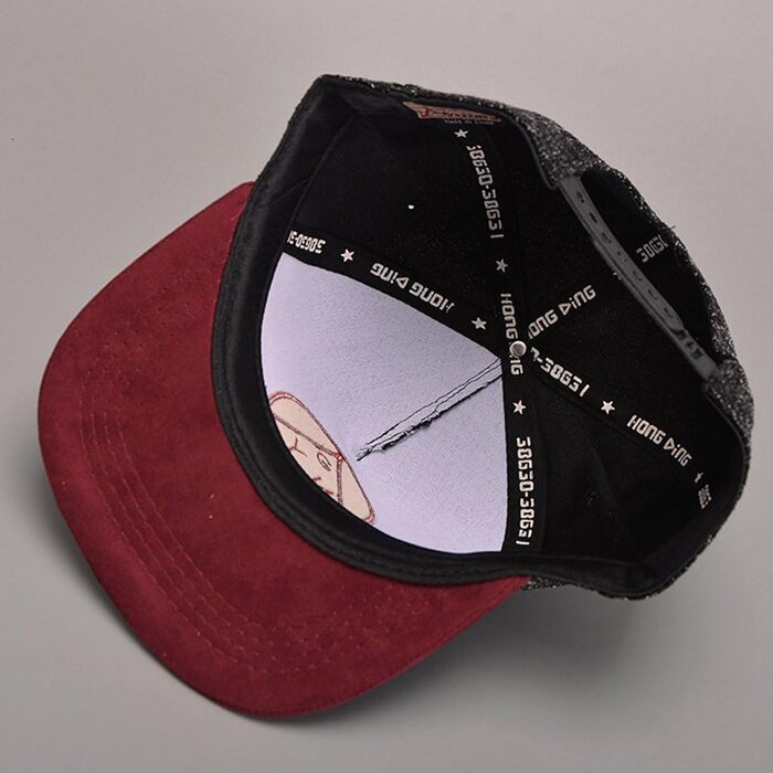 Дитяча кепка-бейсболка Belsen Hip-Hop з трикутним візерунком, чорна, універсальний розмір