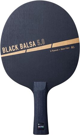Основа для настільного тенісу VICTAS Holz Black Balsa 5.0, легка, бальза