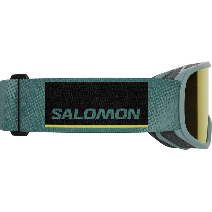 Дитяча лижна маска Salomon Lumi Access, синя, для сноуборду та гірськолижного спорту, комфортна посадка, підвищена міцність, для дітей 6-12 років