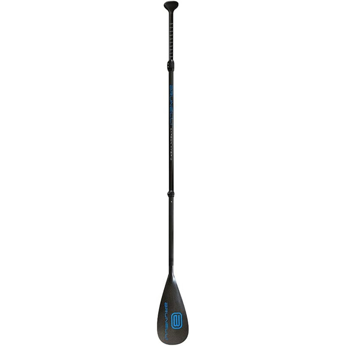 Весло для каяка та SUP Brunelli Carbon Hybrid Dual Tech, 2-в-1, 180-220 см, 4-складове