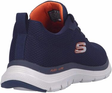 Чоловічі кросівки Skechers Flex Advantage 4.0 темно-сині (Navy) з сітки та PU, розмір 44 EU
