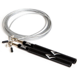 Стрибкове канат Everlast Unisex для боксу, алюмінієвий, чорний, 275 см