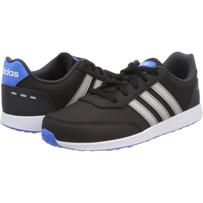 Дитячі кросівки Adidas Vs Switch 2 K для бігу, 28 EU, чорний/кораловий/сірий, F17