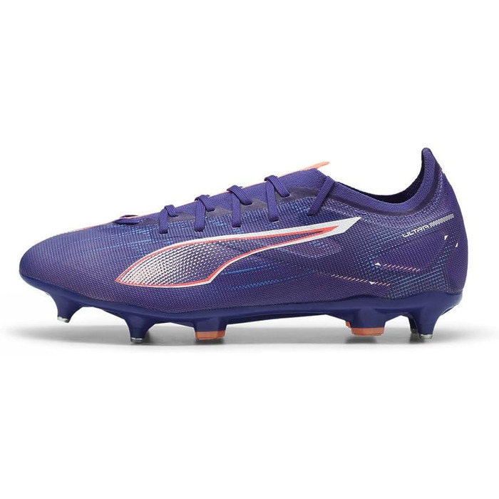 Кросівки футбольні PUMA Ultra 5 Match Mxsg, 40 EU, Lapis Lazuli/Puma White/Sunset Glow