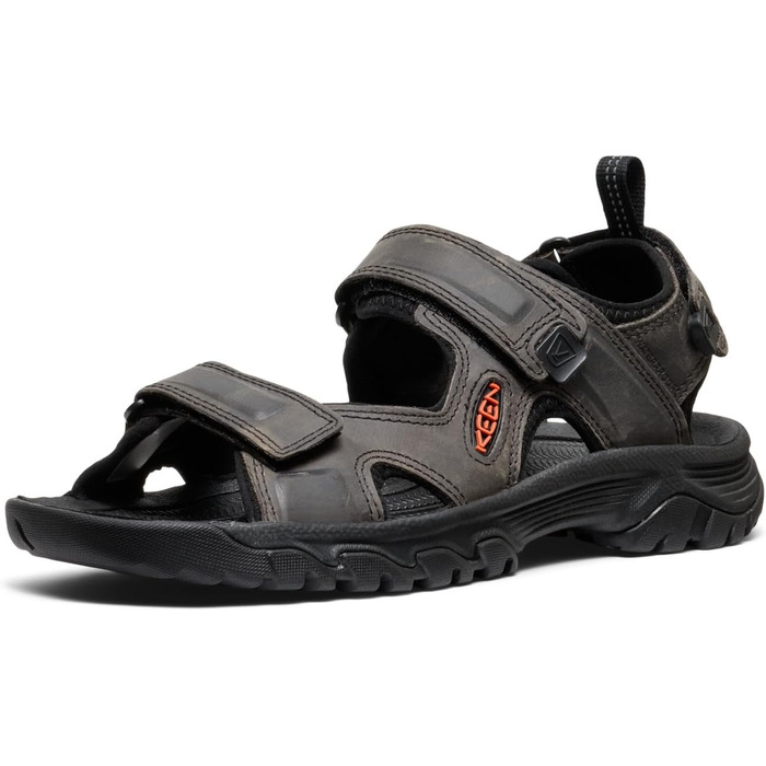KEEN Targhee 3 - чоловічі сандалі, сіро-чорні (39.5 EU)