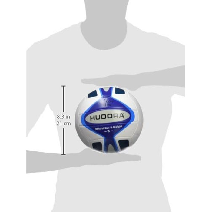 М'яч для волейболу HUDORA Beach-Volleyball Ball Hero 2.0, розмір 5 (76523/01)