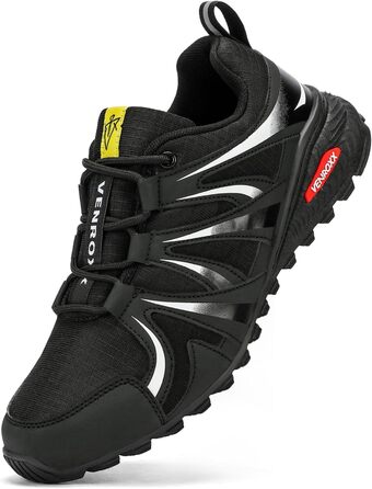 Чоловічі трейлранні кросівки для хайкінгу та трекінгу. Легкі, дихаючі, з антиковзкою підошвою. Розміри 39-48 (чорний, 44 EU)