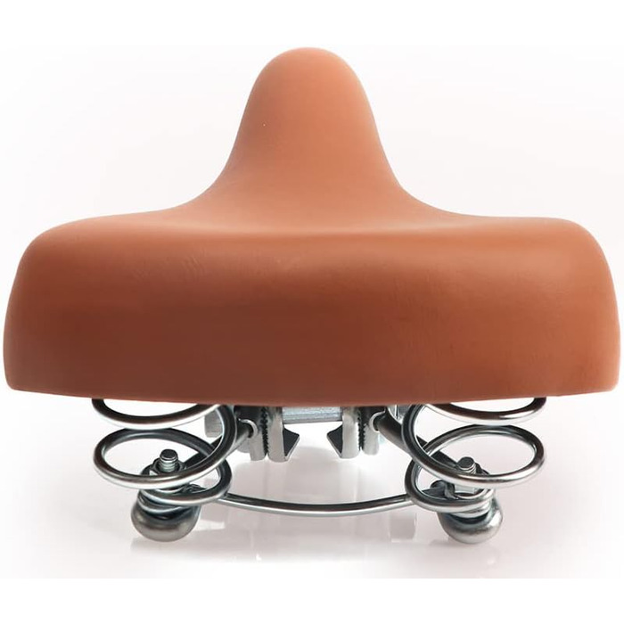 Дитячий велосипедний сидіння AVASTA для дівчаток та хлопчиків. Водонепроникне широке м'яке велосипедне крісло з двома амортизаторами. Підходить для велосипедів 12, 14, 16, 18, 20 дюймів. М'ятно-зелений (колір: коричневий)