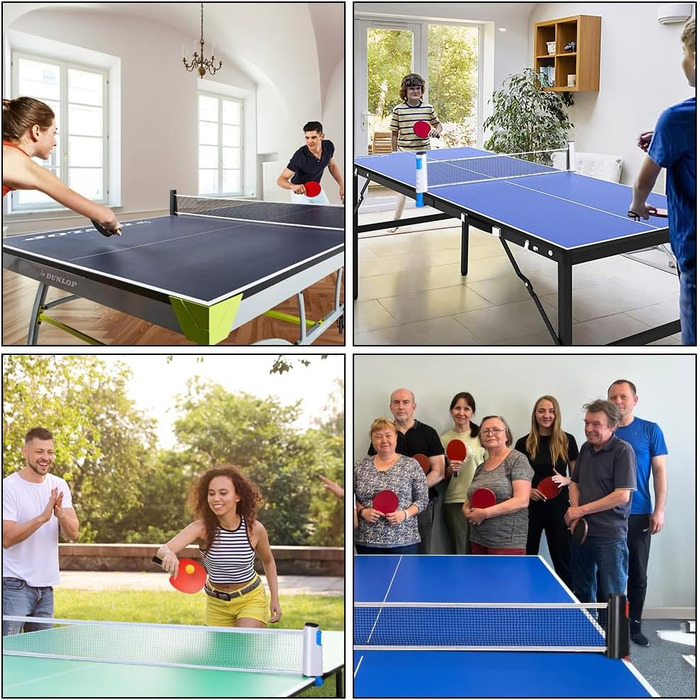 Набір для настільного тенісу Flintronic: 2 ракетки + 3 м'ячі, сумка, для початківців та професіоналів