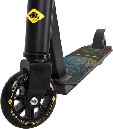 Трюковий самокат Schildkröt Stunt Scooter 360 Orbit, алюмінієвий, початковий рівень, 100 мм PU колеса