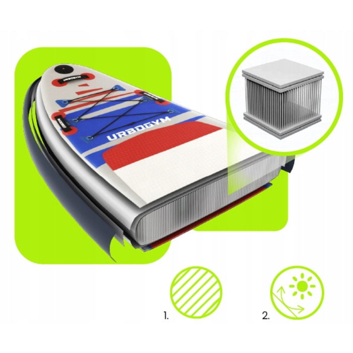 SUP-дошка Urbogym Hailstorm, 320 см