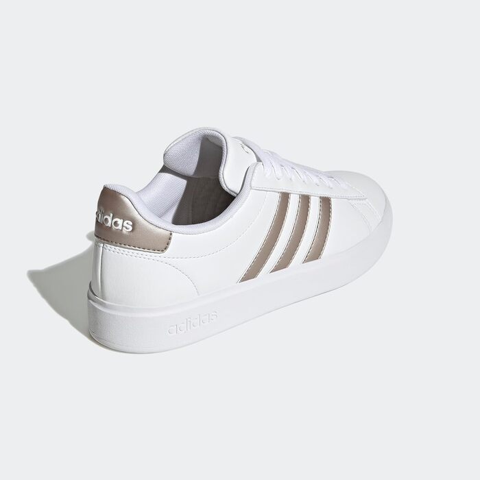Кросівки Adidas Grand Court 2.0 жіночі, білі з бежевим, 39 1/3 EU
