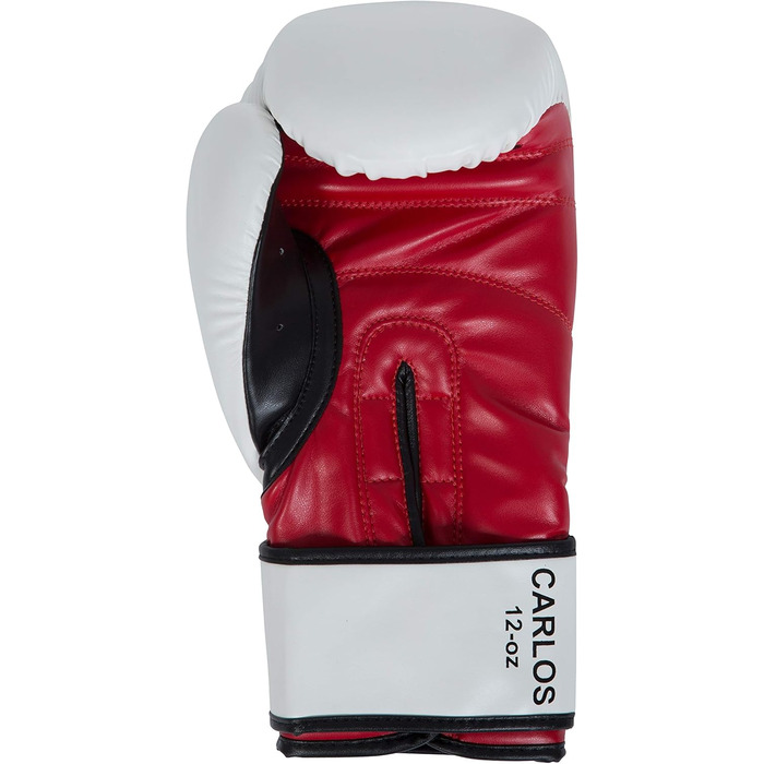 Боксерські рукавички BENLEE Rocky Marciano Carlos 14oz, білі/чорні/червоні
