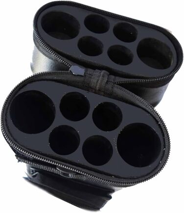 Чохол для кия Han's Delta 2x4 овальної форми, для більярдних київ (кілька кольорів, паспеліровка зелена)