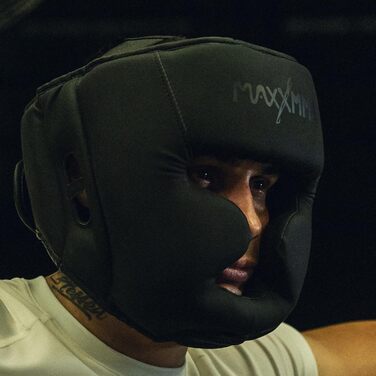 Шолом MaxxMMA для боксу, MMA, кікбоксингу, карате та тхеквондо, повне покриття, захисний для тренувань та спарингів