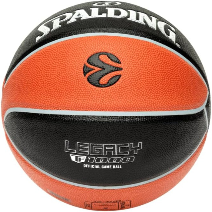 Баскетбольний м'яч Spalding 77100Z чорний/помаранчевий, розмір 7
