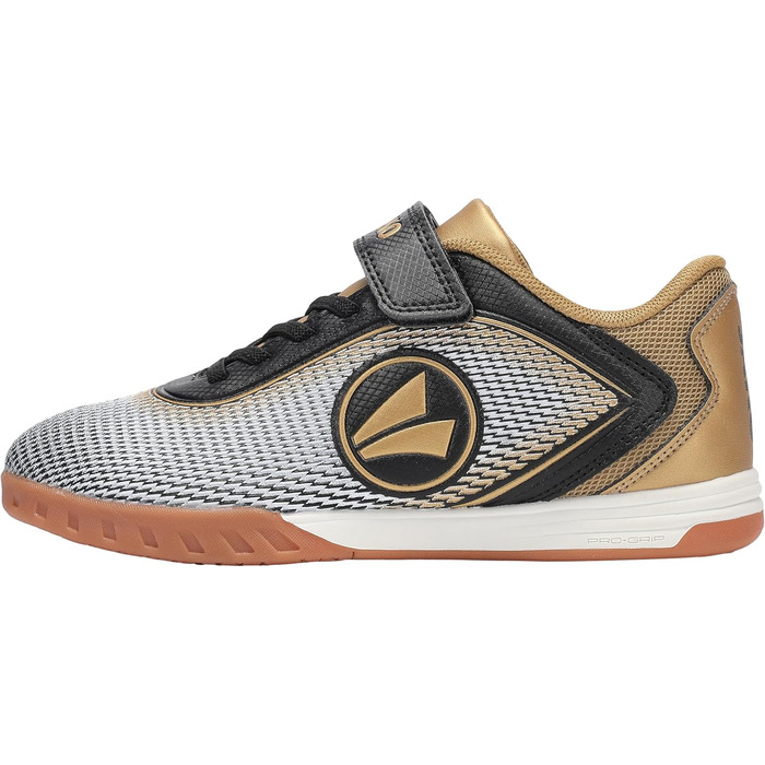 Детские кроссовки для зала JAKO J-SI Course (32 EU, черный/золотой)