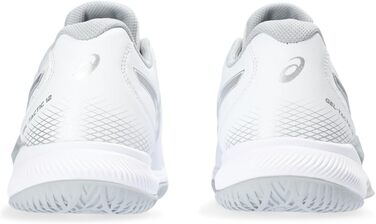 Жіноче спортивне взуття Asics Gel-Tactic 12 для залу, розмір 41.5 EU, білий та срібний