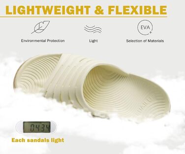 Жіночі сандалі KuaiLu для відновлення, ортопедичні з підтримкою склепіння стопи, бежево-хакі, 40 EU