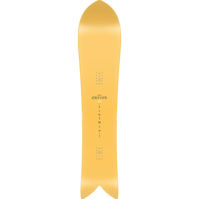 Сноуборд Nitro Fintwin 2025 Quiver для чоловіків, Swallowtail, Cam-Out Camber, беккантрі, середня ширина, тюнінгована форма