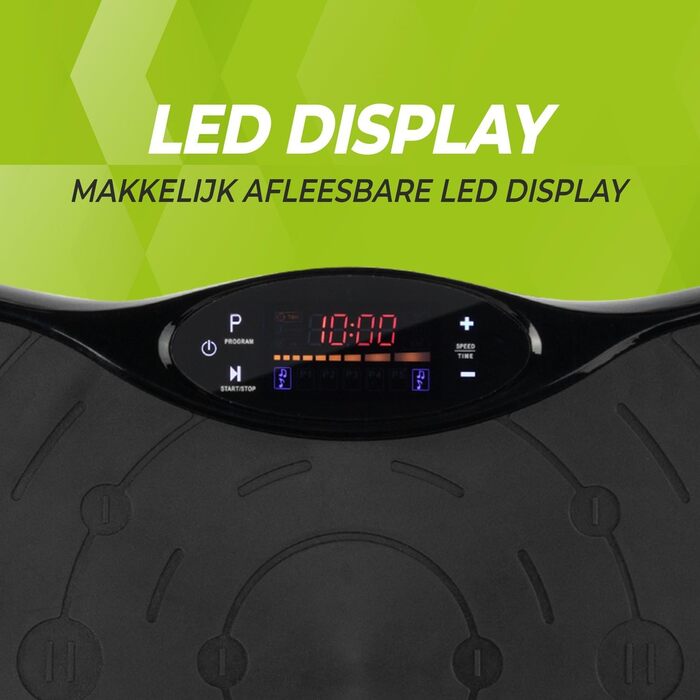 Платформа для фітнесу VirtuFit з вібрацією - тренажер для витривалості, 10 програм, 99 рівнів швидкості