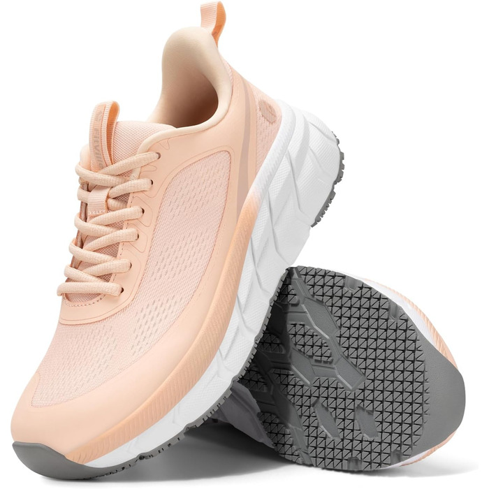 Жіночі кросівки для бігу FitVille з широкою стопою. Дихаючі спортивні кросівки, легкі, для ходьби, рожеві (35.5 EU)