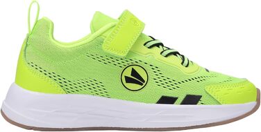 Дитячі кросівки JAKO J-TF Play Ev (38 EU, неоновий жовтий, чорний)