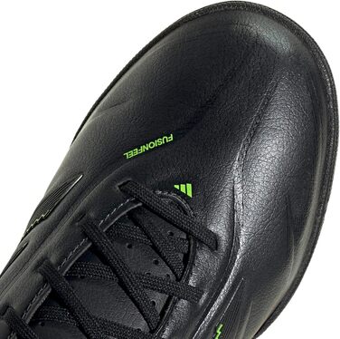 Дитячі футбольні бутси Adidas Copa Pure III League Turf для штучного покриття (28 EU, чорний/сірий/лимонний)