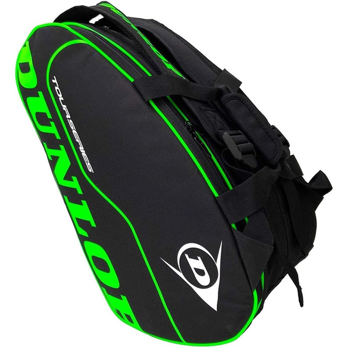 Сумка для падел-тенісу Dunlop Tour Intro Black/Green 10316684 - Оригінал