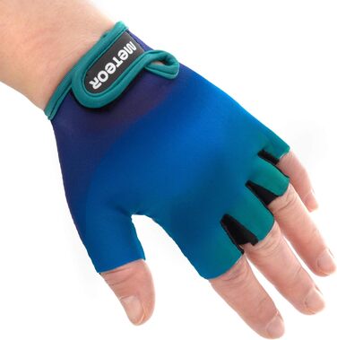 Велосипедні рукавички Meteor Unisex для дітей та BMX - гелеві, Fluid (XS)