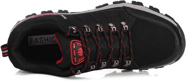 Трекінгові черевики для жінок та чоловіків: зручні, легкі, з неслизькою підошвою. Розміри 36-45 EU, чорний колір