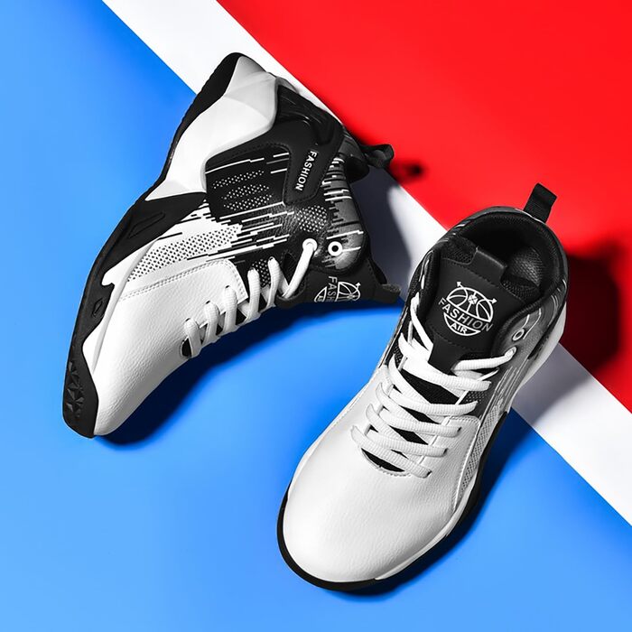 Чоловічі баскетбольні кросівки, великі розміри, модель G6933 (білий, 36 EU)