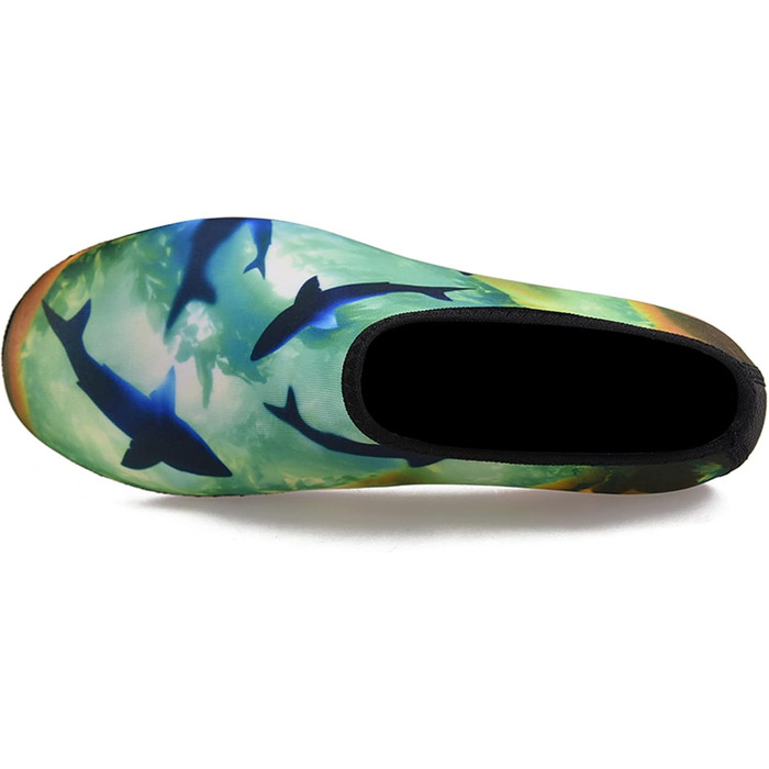 Шкарпетки-сланці JackShibo для плавання та водних видів спорту (41/42 EU, 11 Ocean)