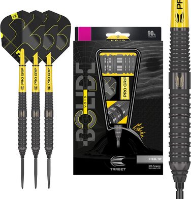 Дротики Target Darts Bolide Void 90% вольфрам, сталевий наконечник, набір для дартсу Swiss Point
