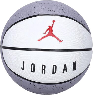 Баскетбольний м'яч Nike Jordan Playground 2.0 8P розмір 7, сірий/білий/чорний