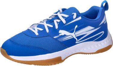 Дитяче залупання PUMA Varion II Jr для залу, біло-блакитне, розмір 39 EU