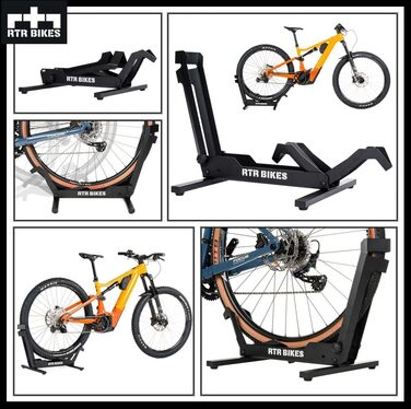 RTR BIKES Brutus: професійний стійкий тримач для велосипеда - для гаража, дому, веломагазину