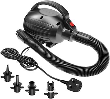 Надувна гімнастична мат для акробатики та кікбоксингу, 3/4/5/6 метрів, 20 см заввишки, чорно-рожева