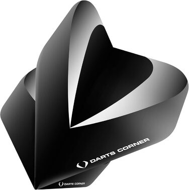 Дротики Darts Corner Warfare зі сталевим наконечником, 80% вольфраму, чорне кільце, 21 г