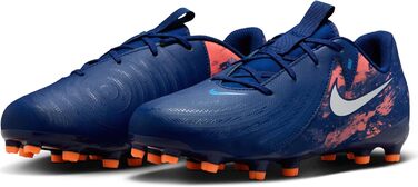 Футбольні бутси Nike Jr. Phantom GX 2 Academy Erling Haaland TF для дітей, Blue Void Chrome, 36 EU (HF1608)