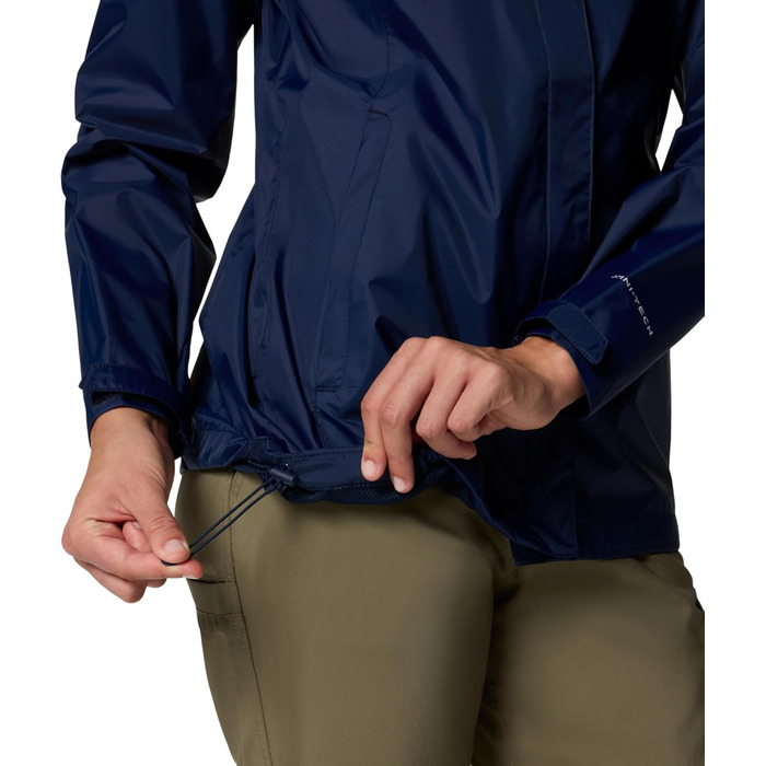 Жіноча водонепроникна куртка-дощовик Columbia Arcadia™ II, колір Collegiate Navy (розмір M)
