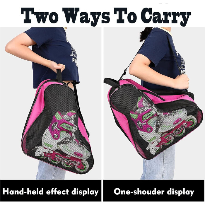 Роликова сумка, рожева, Oxford-тканина, для дорослих та дітей