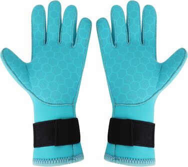 IPENNY Рукавички для дайвінгу з неопрену, 3 мм, блакитні, для дорослих та підлітків