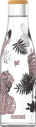 Скляна пляшка для води SIGG Metis Sumatra 0.6 л, термостійка, без пластику та BPA, герметична, колаборація One Tree Planted Tiger