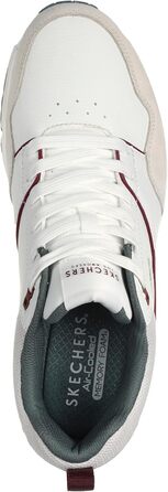 Чоловічі кросівки Skechers UNO Retro One - білі, шкіра, замша, сітка, 44 EU